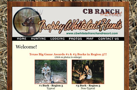 CB Whitetail Ranch & Resort - Valley Mills, Texas