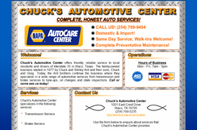 Chuck's Automotive Center | Waco, Texas