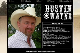 Dustin Wayne | Country Music Singer