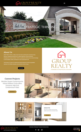 Waco Website Design - Group Realty