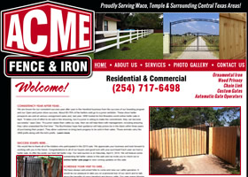 ACME Fence & Iron Company - Waco, Texas