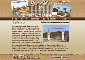 Berry Raley's Custom Fence & Gate Operator Co. - Crawford, Texas