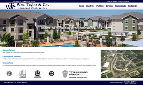 Wm Taylor Co Website Design