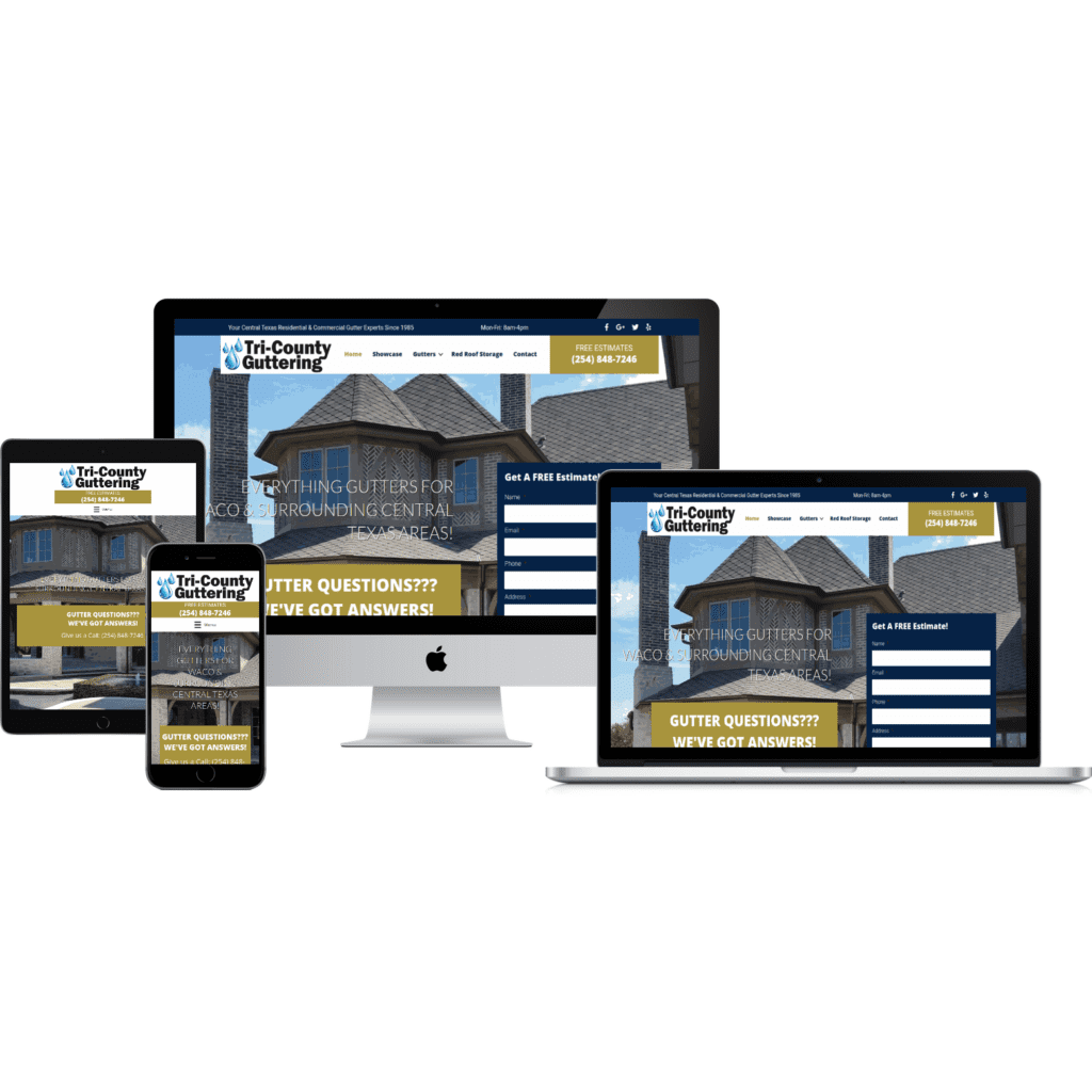 Innovative Solutions Website & Graphic Design - Tri-County Guttering